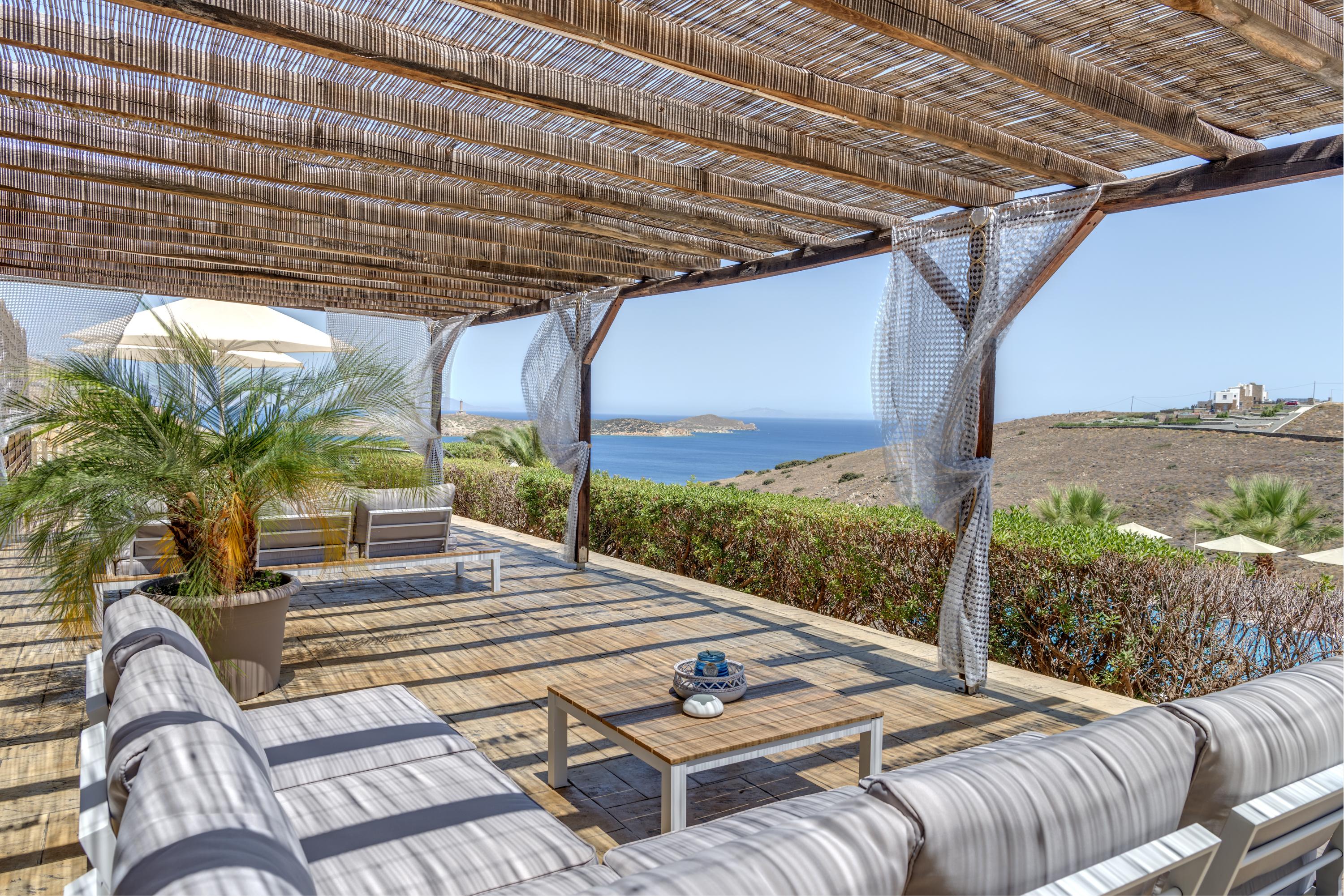 Sunrise Beach Suites Azolimnos Bagian luar foto